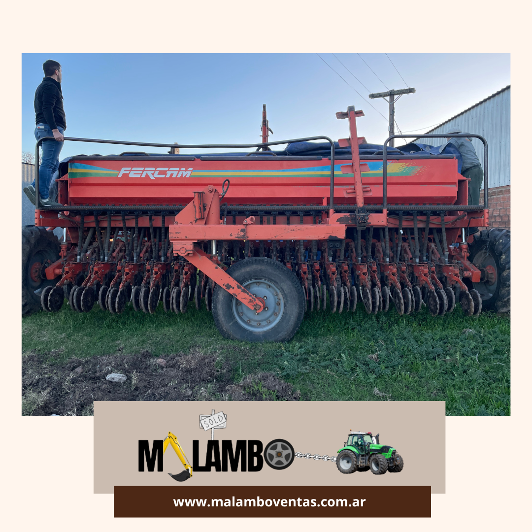 SEMBRADORA FERCAM F-220 de grano fino 27 a 19 cm